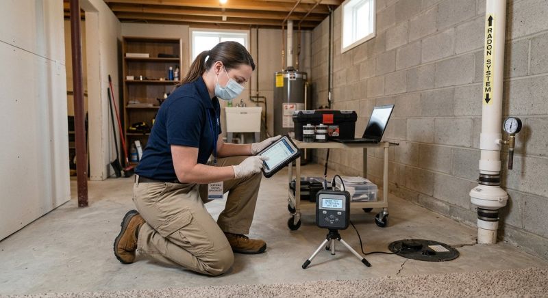 Radon Analysis in Naperville, IL