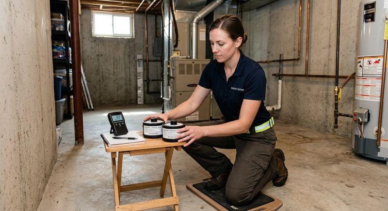 Radon Analysis in Naperville, IL