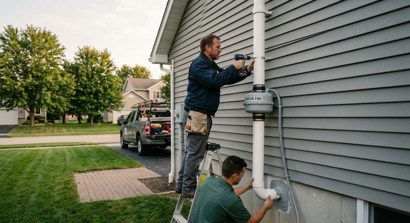Radon Remediation in Naperville, IL
