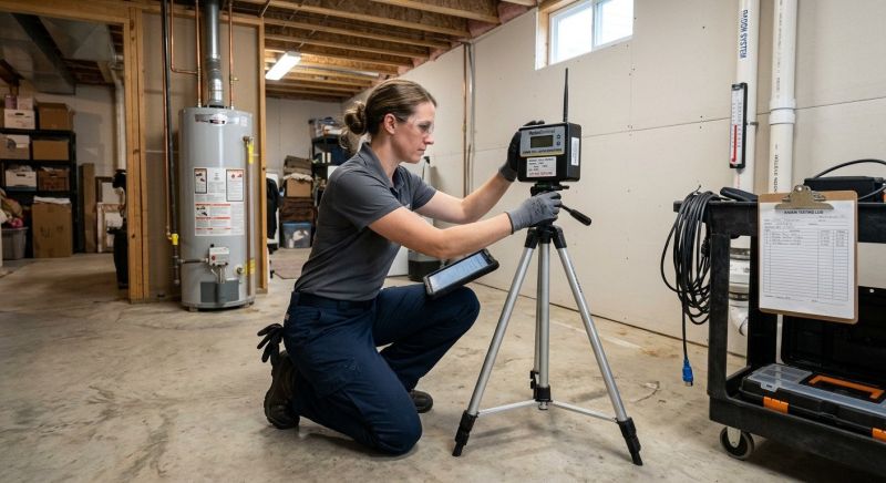 Radon Testing Service in Naperville, IL